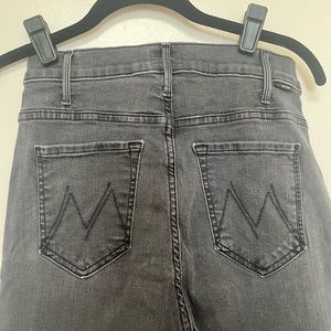 Mother hustler ankle jeans
